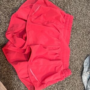 lululemon athletica Bright Pink Athletic Shorts